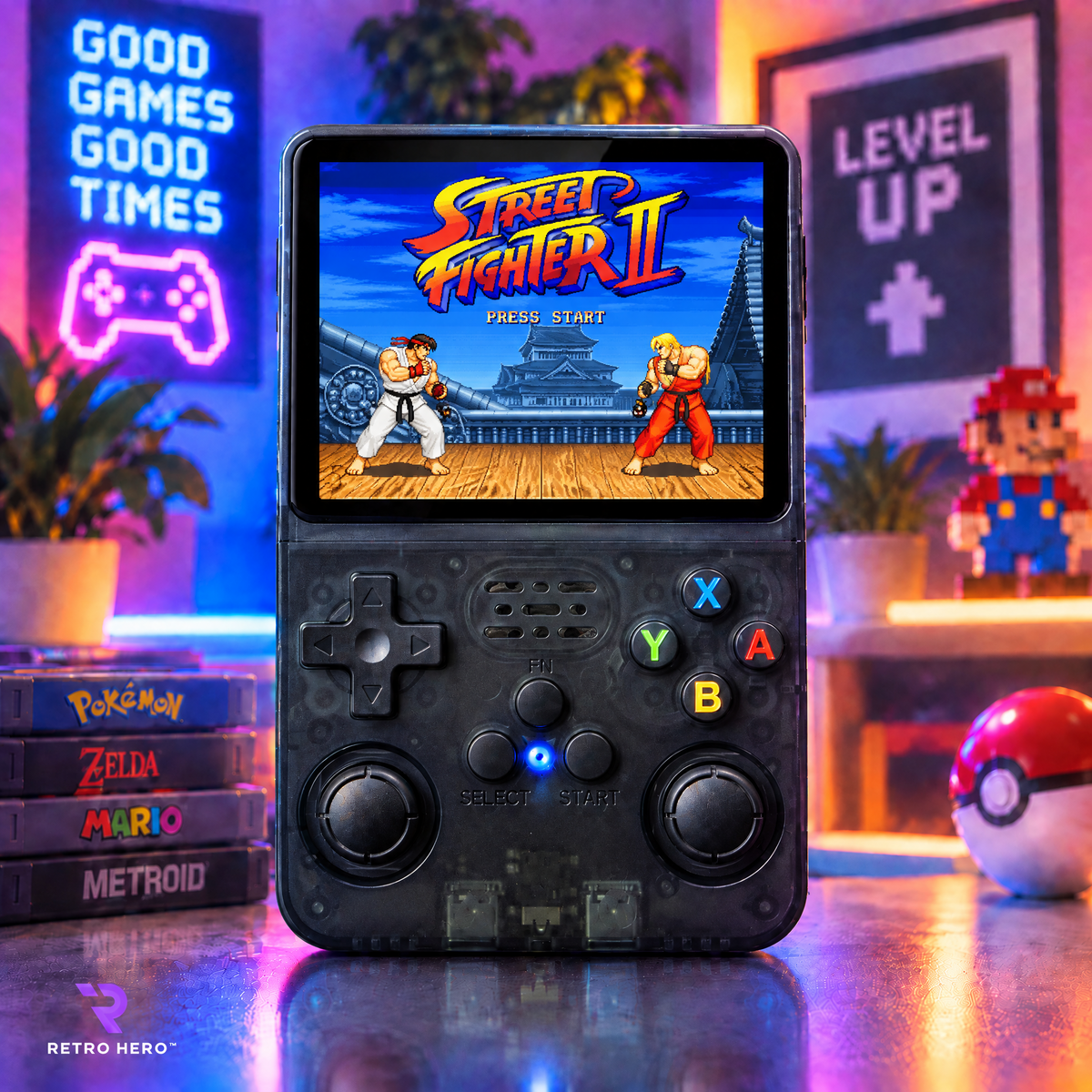 Retro Hero™ Game Console