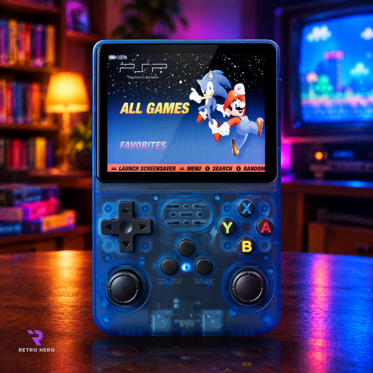 Retro Hero™ Game Console