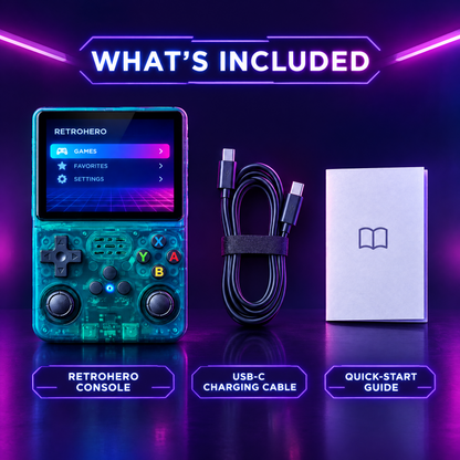 Retro Hero™ Game Console